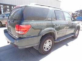 2007 TOYOTA SEQUOIA SR5 GREEN 4.7 AT 4WD Z20020
